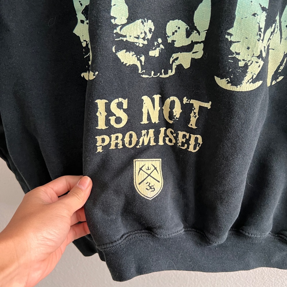 3sixteen "Tomorrow Is Not Promised" Sweatshirt - Picture 6 of 10